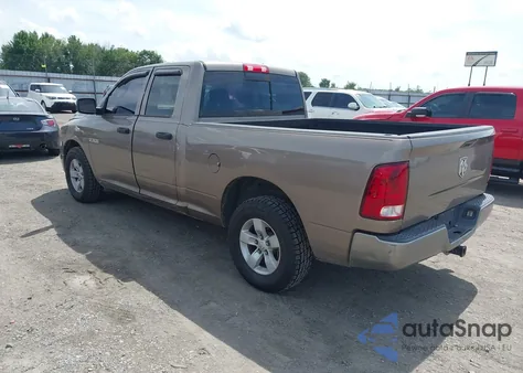 2010 Dodge Ram 1500 St из США, поврежденный, VIN 1D7RB1GK0AS247674